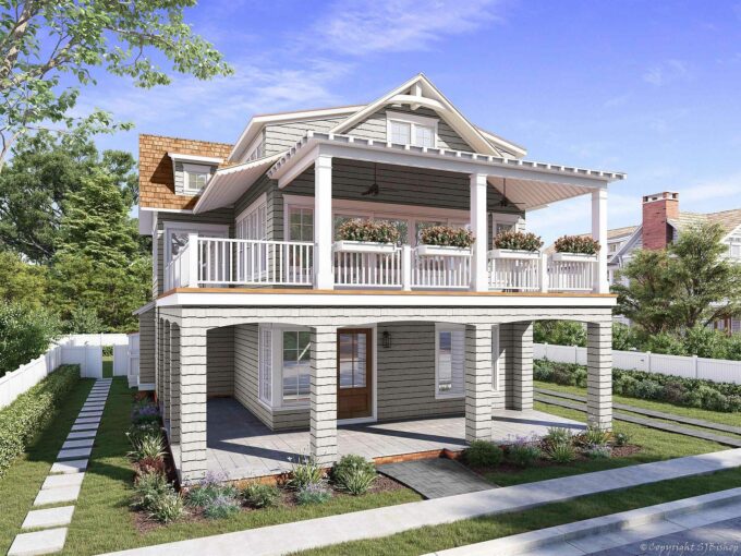 Shore Homes & Living Featuring This 6 Bed House In Stone Harbor